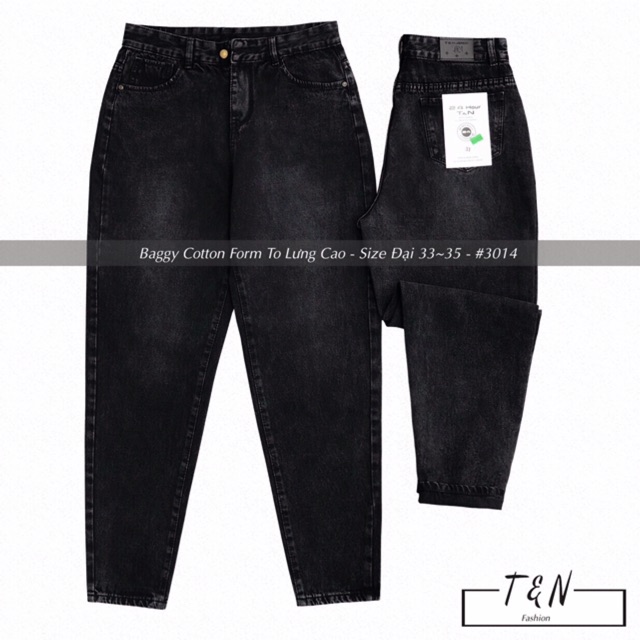 [Size Đại 30~36] Quần Baggy Boyfriend Bigsize Nữ - PHOM TO DÀI - Dành Cho Bạn Dáng Quả Táo- Cắt Rách Hông Đùi- MẪU CHUẨN | BigBuy360 - bigbuy360.vn