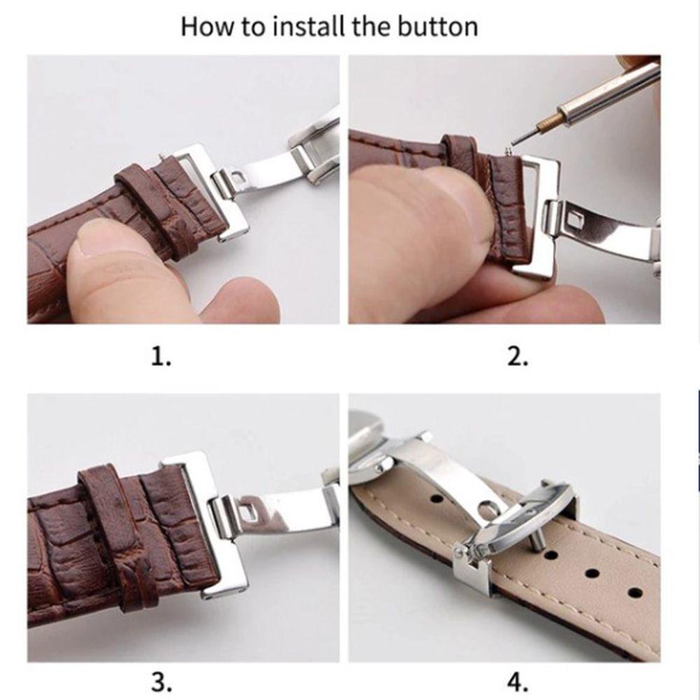 Dây Đeo Đồng Hồ Thay Thế Bằng Thép Không Gỉ Cao Cấp