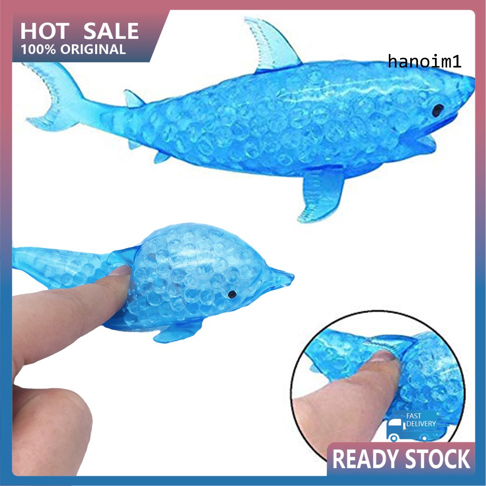 Đồ Chơi Nắm Bóp Xả Stress Hình Cá Mập 14cm