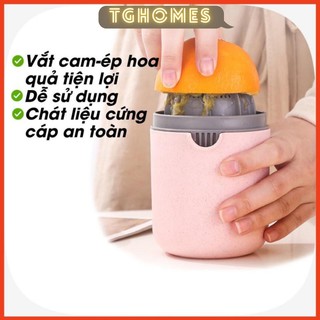 Dụng cụ vắt cam kiêm ép hoa quả 2in1 tiện lợi chất liệu nhựa lúa mạch an toàn sức khỏe-GD360