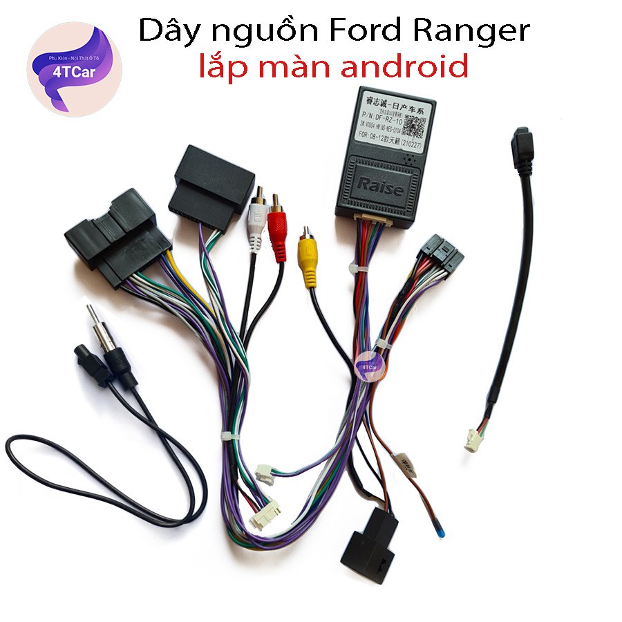 Dây nguồn Ford Ranger 12-15 , Ford Everest dành màn android