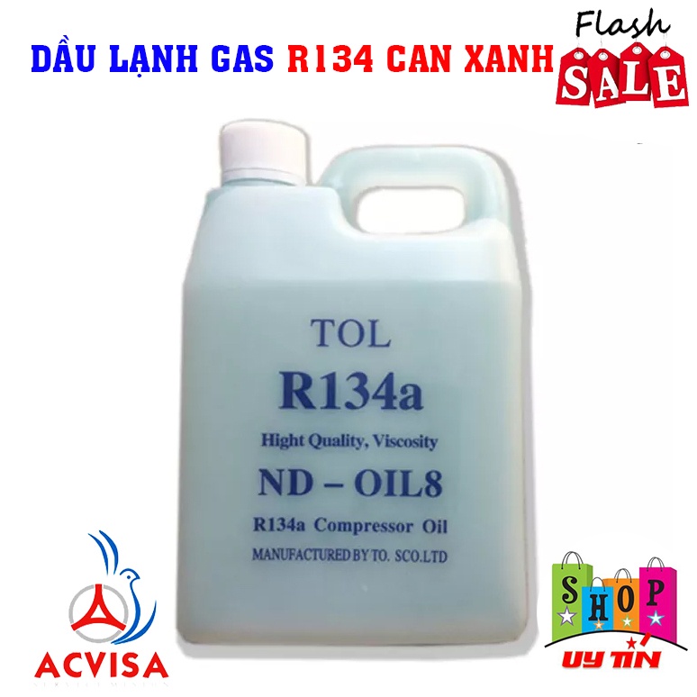 Dầu lốc 134 - nhớt lạnh R134a cho block lạnh điều hoà ô tô tủ lạnh R134 điều hòa