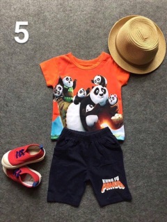 Bộ bé trai Kungfu Panda