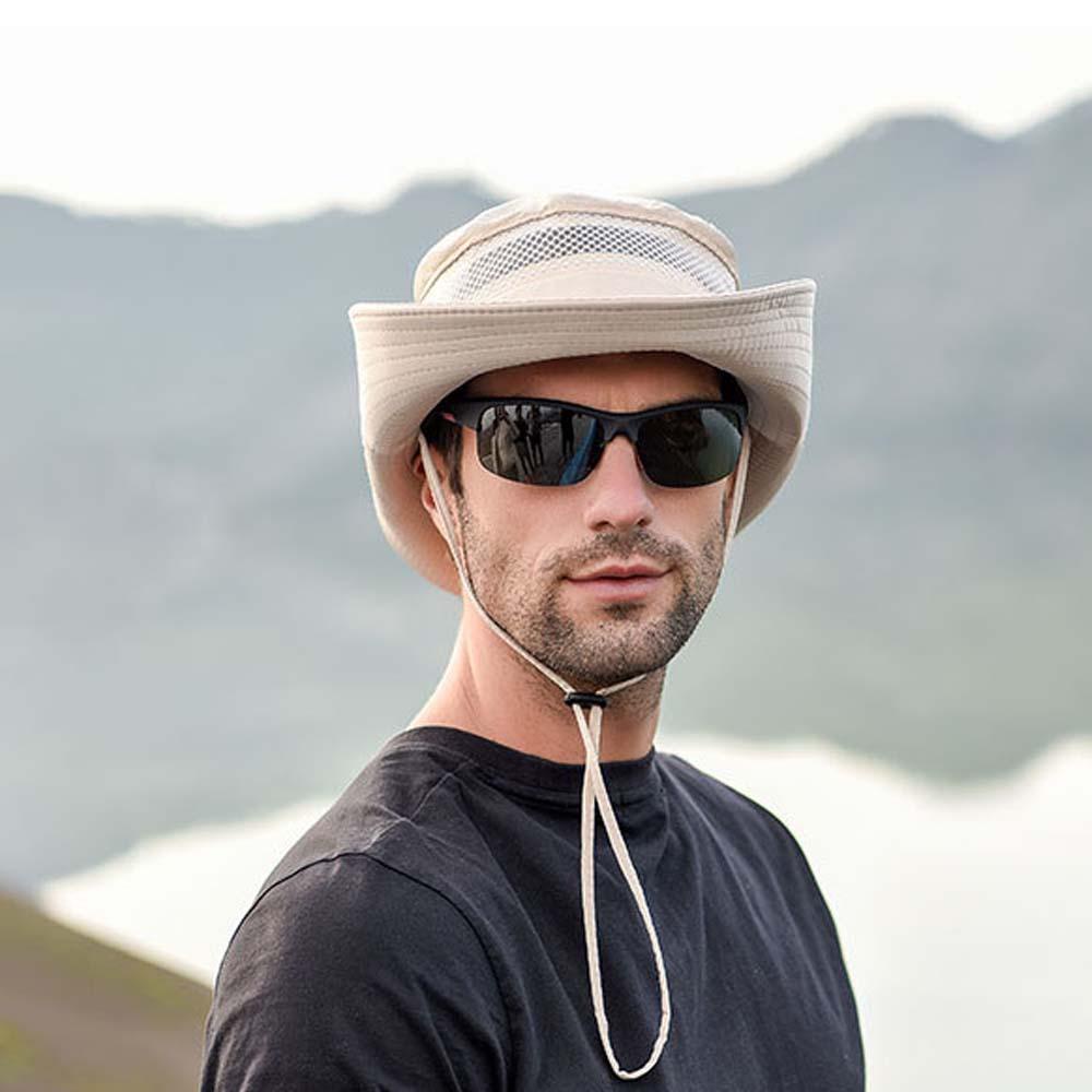 Mũ Tai Bèo Chống Tia UV Thoáng Khí Thời Trang Mùa Hè Cho Nam