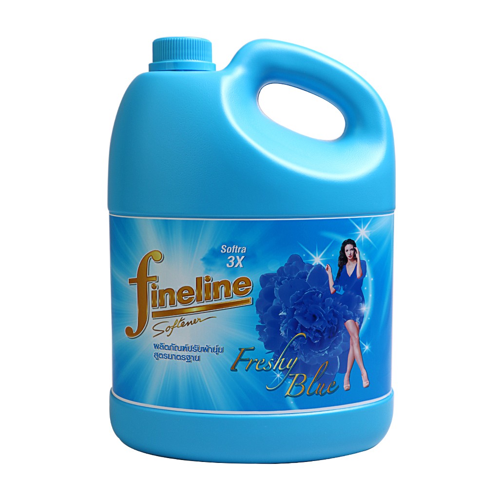 [HÀNG CHÍNH HÃNG] Nước Xả Vải Fineline Thái Lan Màu Xanh Fresh Blue 3500ML