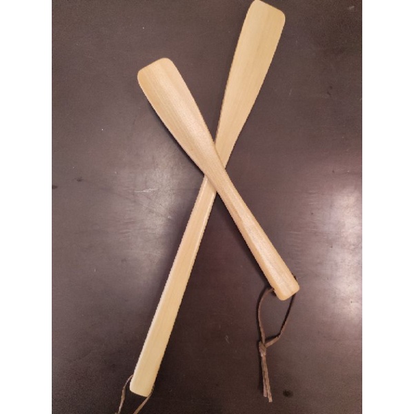 Shoehorn dụng cụ mang giày bằng gỗ