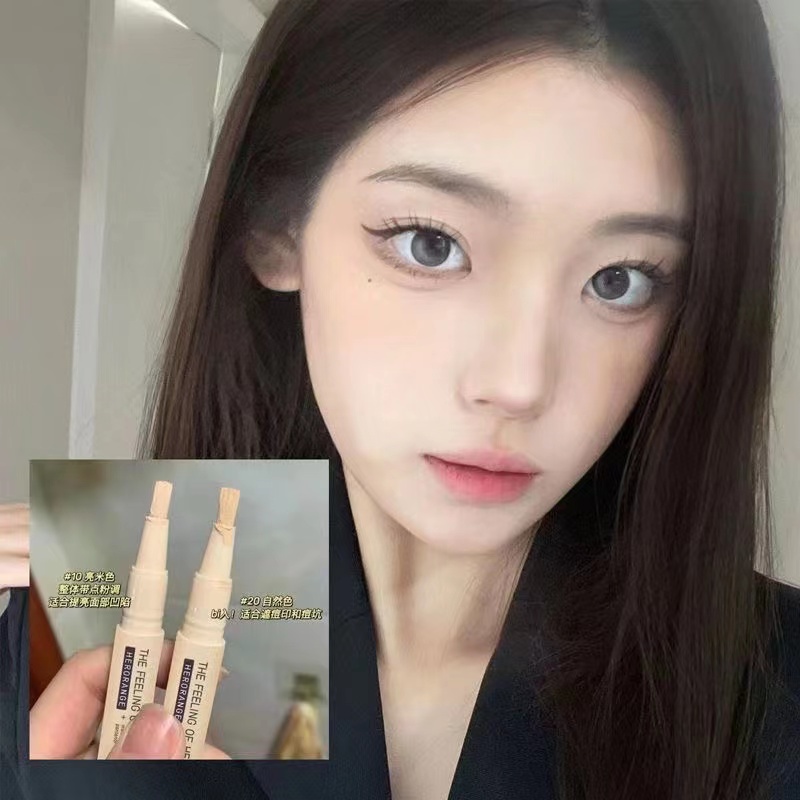 Kem Nền Che Khuyết Điểm Dạng Lỏng Dưỡng Ẩm Che Phủ Toàn Diện Mịn Màng