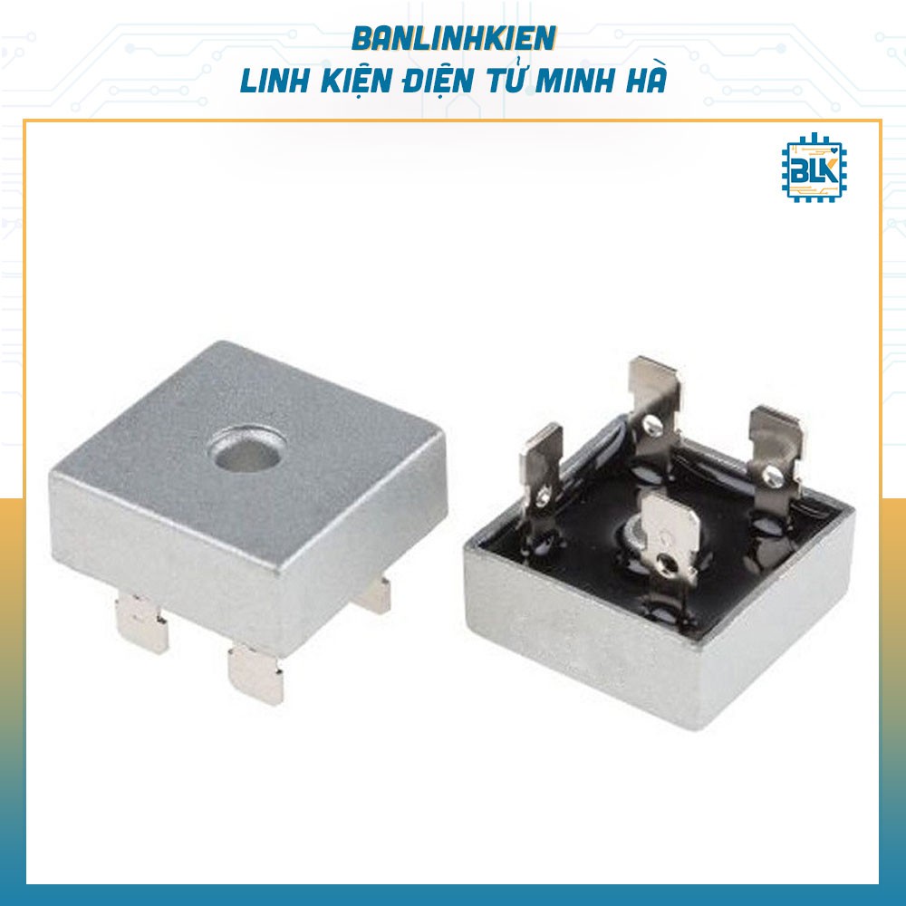 Diode Cầu 35A 1000V KBPC3510 (Loại Sắt)