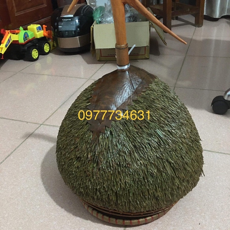 Lồng Chim Cu gáy quả đào lợp lá Thông cao cấp
