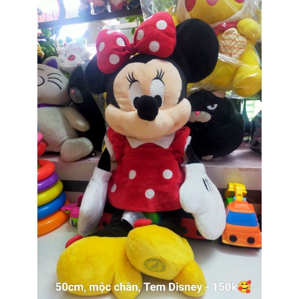 Gấu bông chuột Minnie size 40cm - 50cm🥰🥰🥰