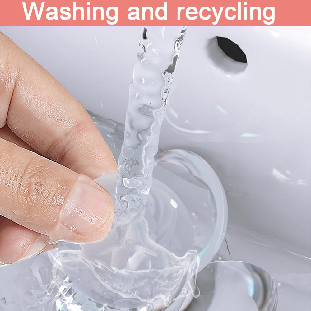 1 6 Miếng Đệm Dán Tường Chống Va Đập Bảo Vệ Lưng Cửa Có Thể Tái Sử Dụng