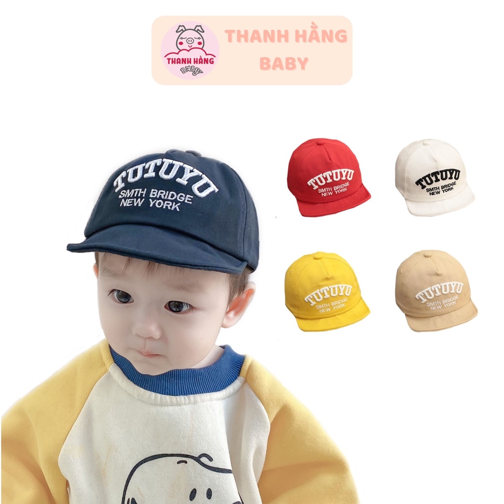 Mũ Bé Trai, Mũ Lưỡi Trai Cho Bé Thanh Hằng Baby 8 Tháng Đến 2 Tuổi