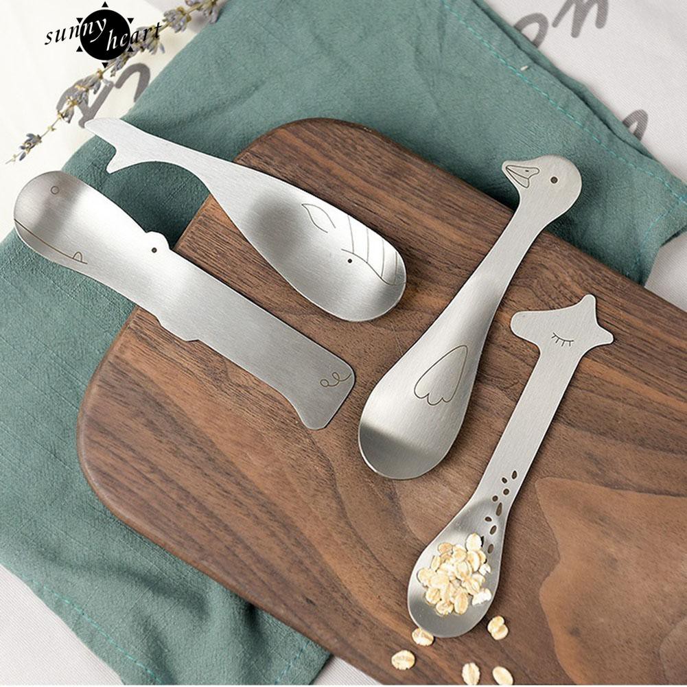 Muỗng Múc Kem , Tráng Miệng Hình Động Vật Đáng Yêu