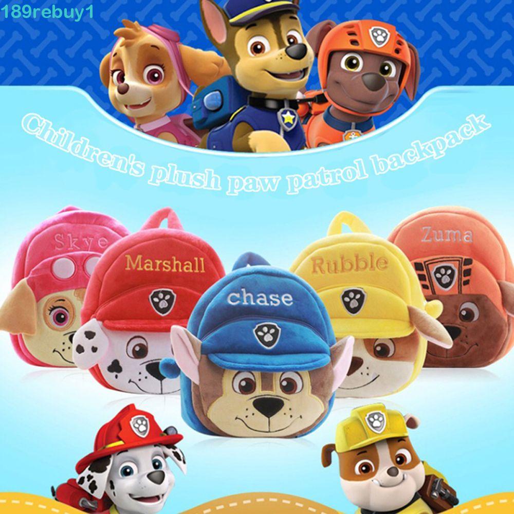 MARSHALL Ba Lô Đeo Vai Nhồi Bông Hình Chú Chó Cứu Hộ Skye Rocky REBUY1 Dễ Thương Cho Bé