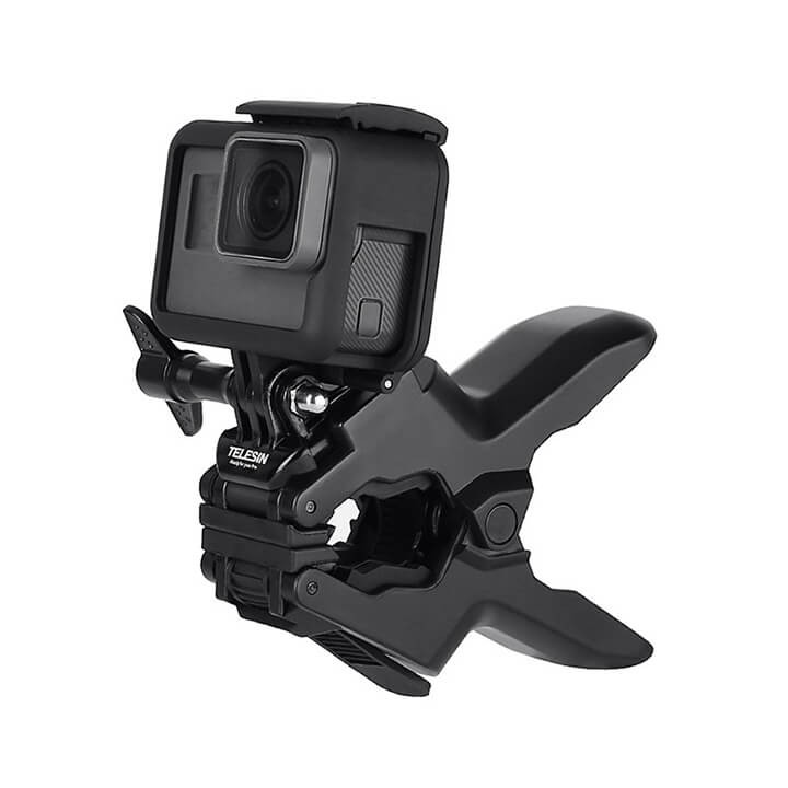 Kẹp GoPro đa năng Telesin ( Jaws Flex Clamp )