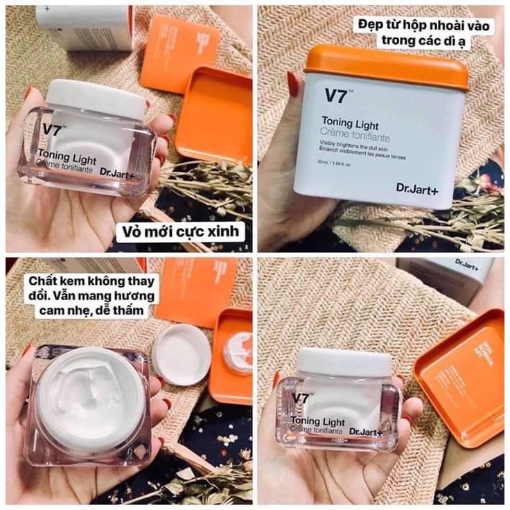 Kem V7 Toning Light Dr.Jart+ 50ml HÀN QUỐC - HÀNG CHÍNH HÃNG