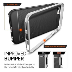 Ốp Lưng Spigen Neo Màu Bạc Cho Iphone 6 Plus / 6s Plus