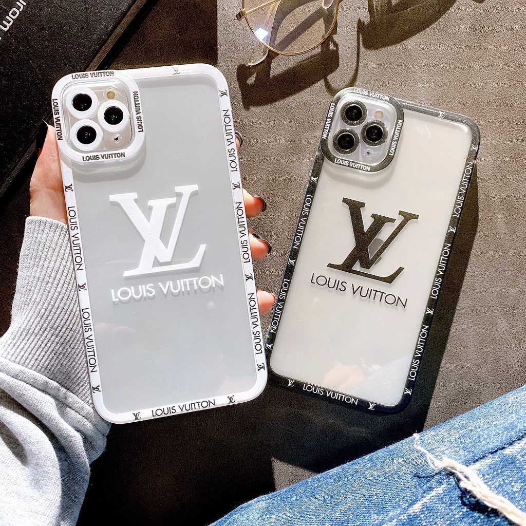 ỐP LƯNG SILICON CHỐNG SỐC VIỀN NỔI LOUIS VUITTON - ACC2939
