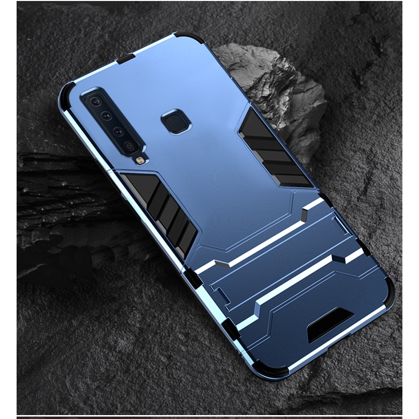Ốp Lưng Chống Va Đập_Iron man Dành Cho SamSung A9 2018 Kèm Chống Lưng Xem Phim