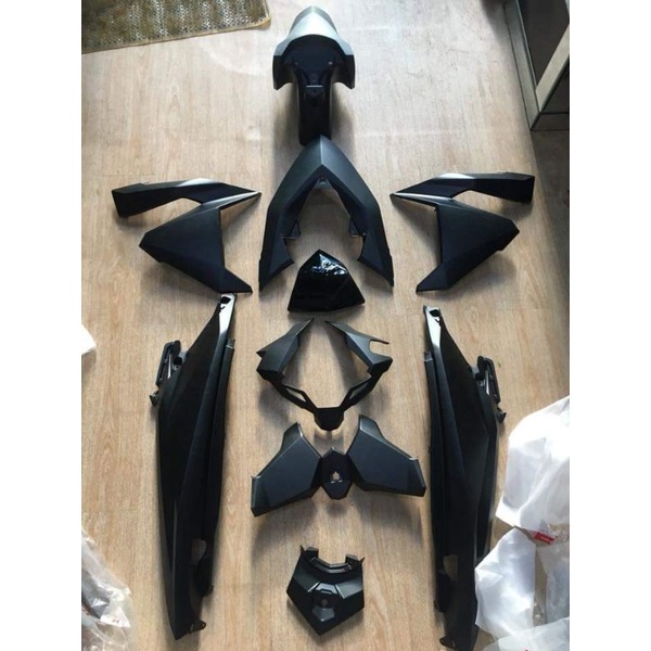 Full Dàn Áo Click & Vario  Đen Nhám Chính Hãng Honda