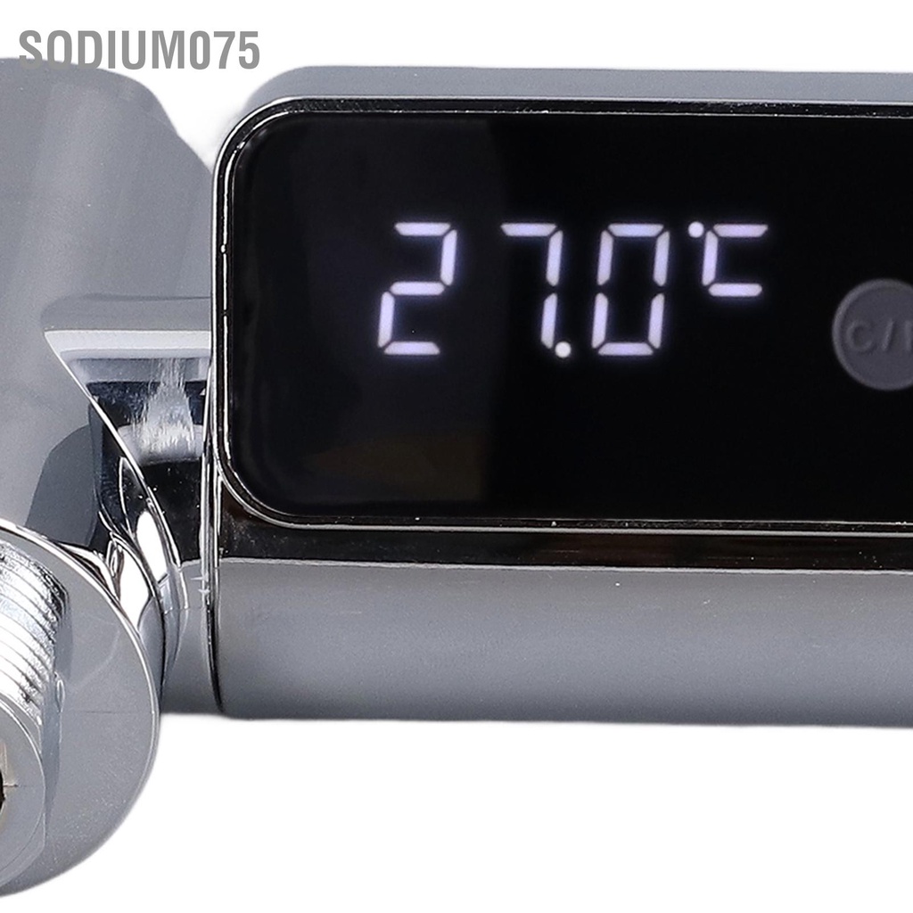 Có thể bán buôn G1 / 2 Nhiệt kế vòi Màn hình LED hoa sen nhiệt độ nước cho trẻ em Người lớn Phòng tắm tại nhà Sodium075 Hàng giao ngay