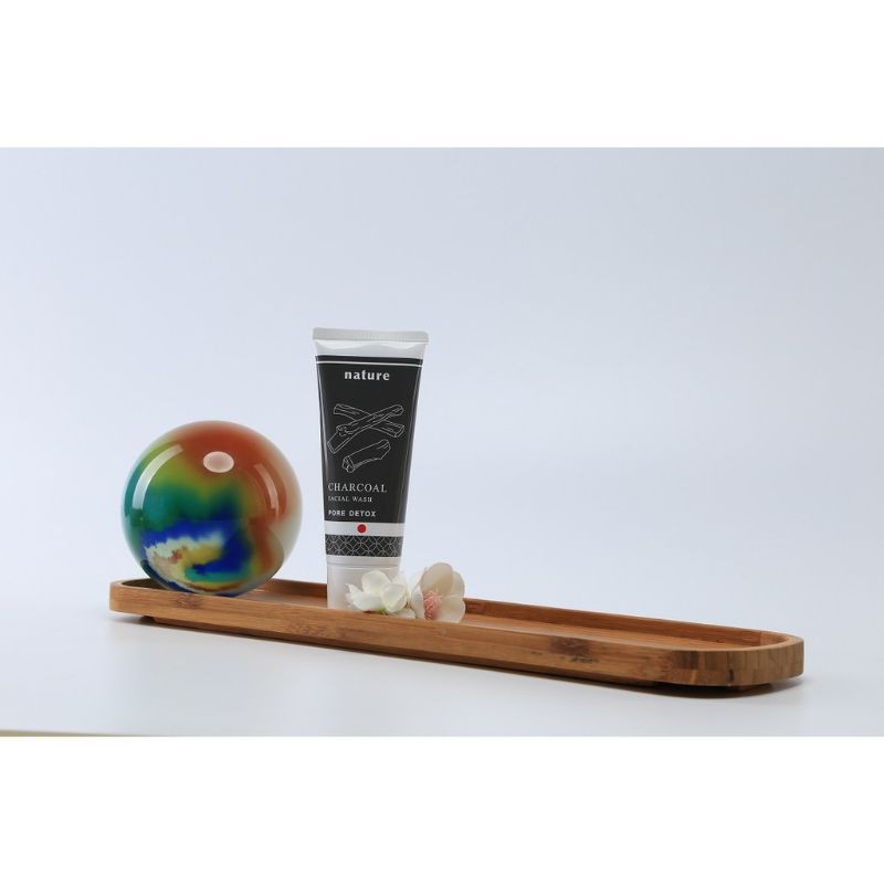 Sữa Rửa Mặt Than cho Da Dầu se khít lỗ chân lông Nature Charcoal Facial Wash Pore Detox100g