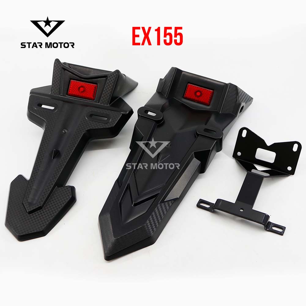 Dè Fz Exciter 150, 155 - Winner v1/v2/v3 kèm pát chống rung sơn tĩnh điện