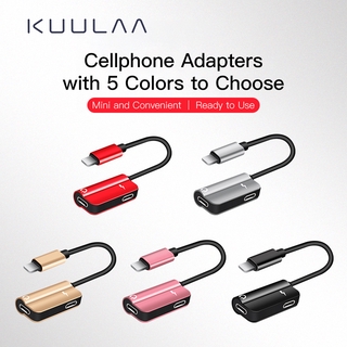 Đầu chuyển đổi từ cổng lightning sang cổng 3.5mm kuulaa cho tai nghe iphone