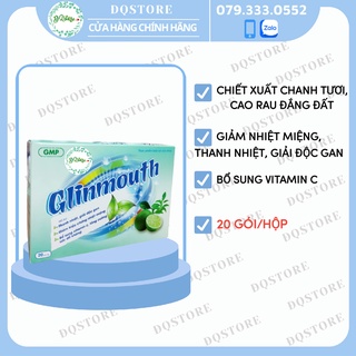 Bột nước mát glinmouth - hỗ trợ thanh nhiệt, giải độc, giảm nhiệt miệng - hộp 20 gói