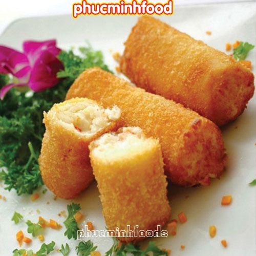 Chả giò hải sản xốt mayonnaise hộp 500gram