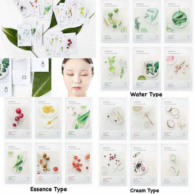 10 miếng mặt nạ giấy inisfee