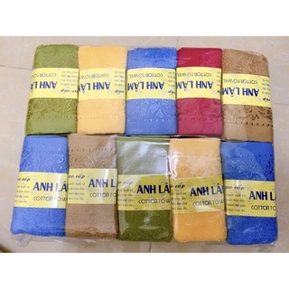 Khăn mặt sợi bông Anh Lâm siêu mềm mịn 30x50cm