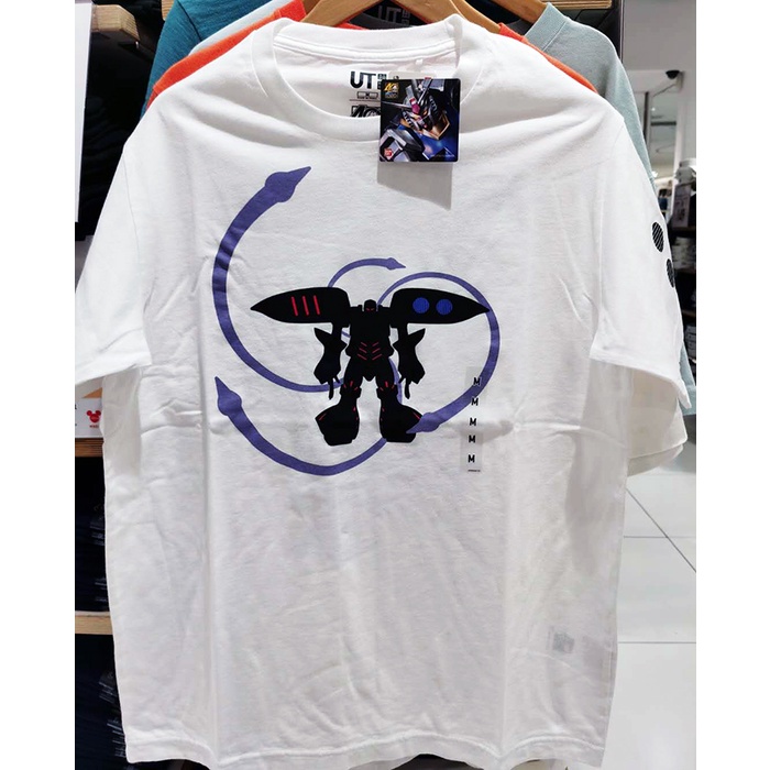 Áo thun tay ngắn Uniqlo in hình Gundam 40th cá tính