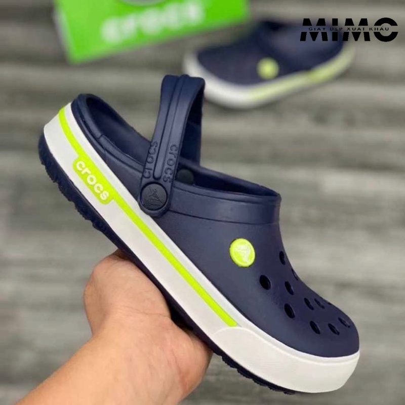Tặng kèm jibit, Dép sục Crocband II.5 nhiều màu êm nhẹ cho nam nữ