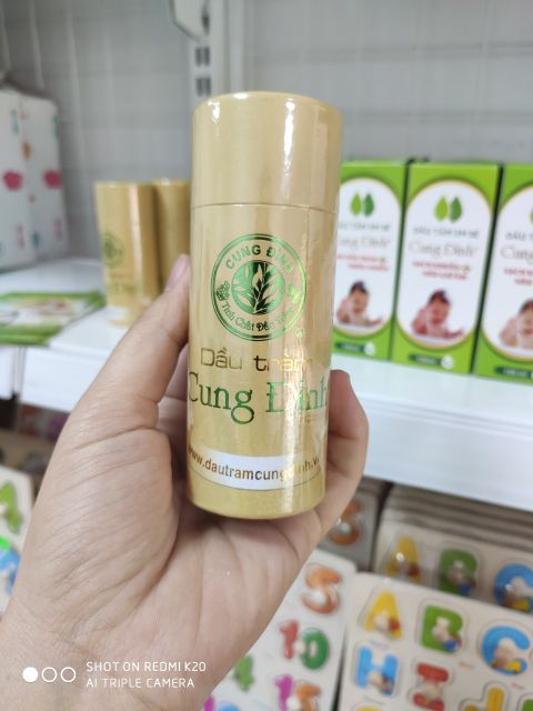 (Chính hãng)Tinh dầu tràm nguyên chất Cung Đình Diamond 50ml phòng bệnh xông tắm matxa