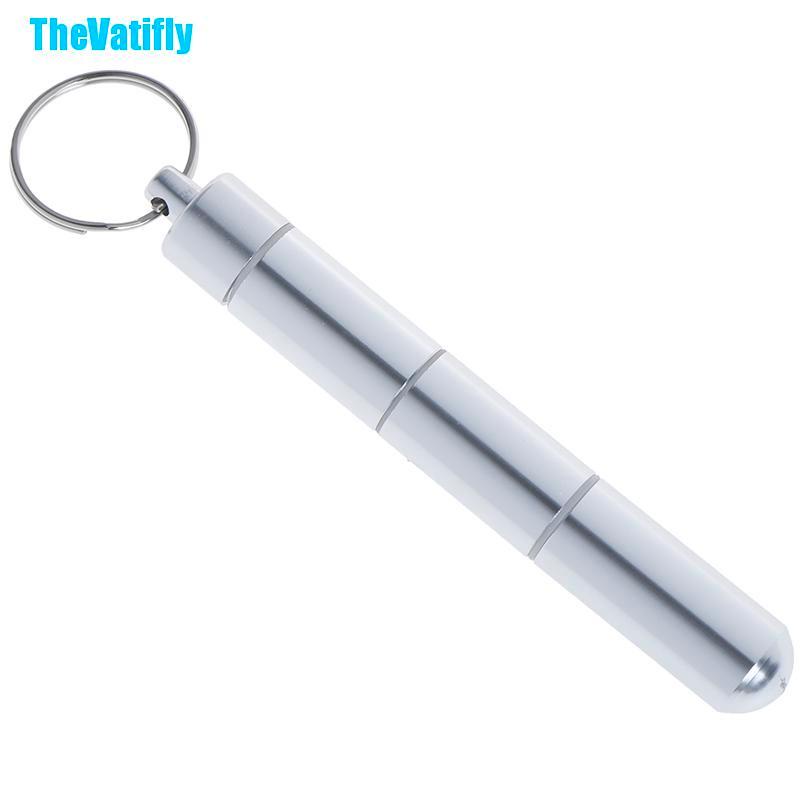 1 Hộp Nhôm Mini Đựng Thuốc Chống Thấm Nước