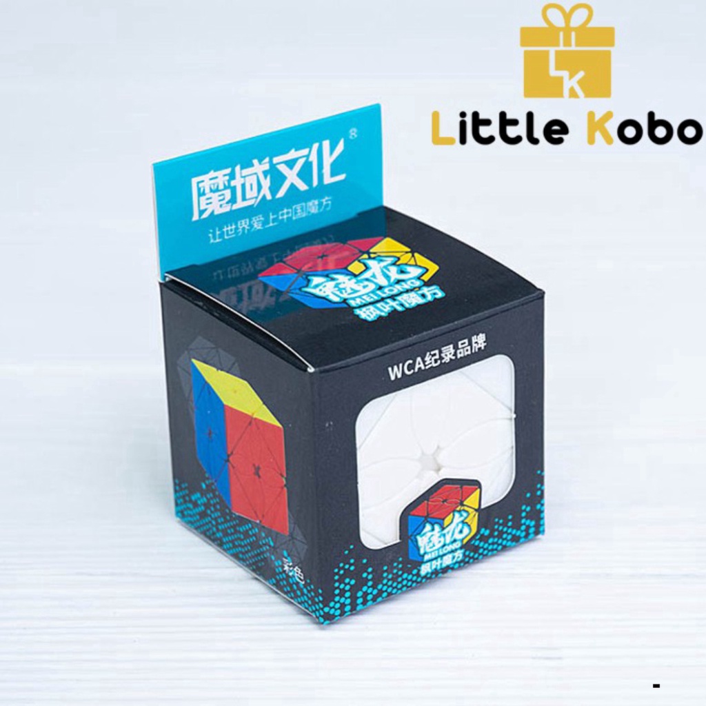 Rubik Biến Thể MFJS MeiLong Ivy Skewb Maple Leaf Skewb Stickerless Rubik Biến Thể Maple Leaves