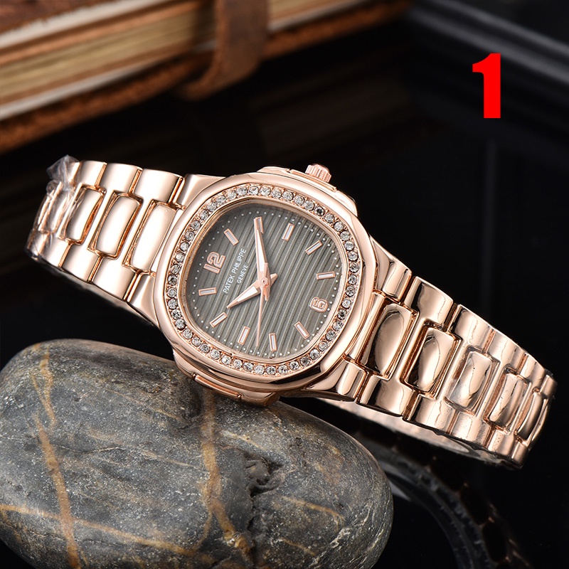 Đồng Hồ Patekphlplpe Dây Thép Sang Trọng Cho Nữ