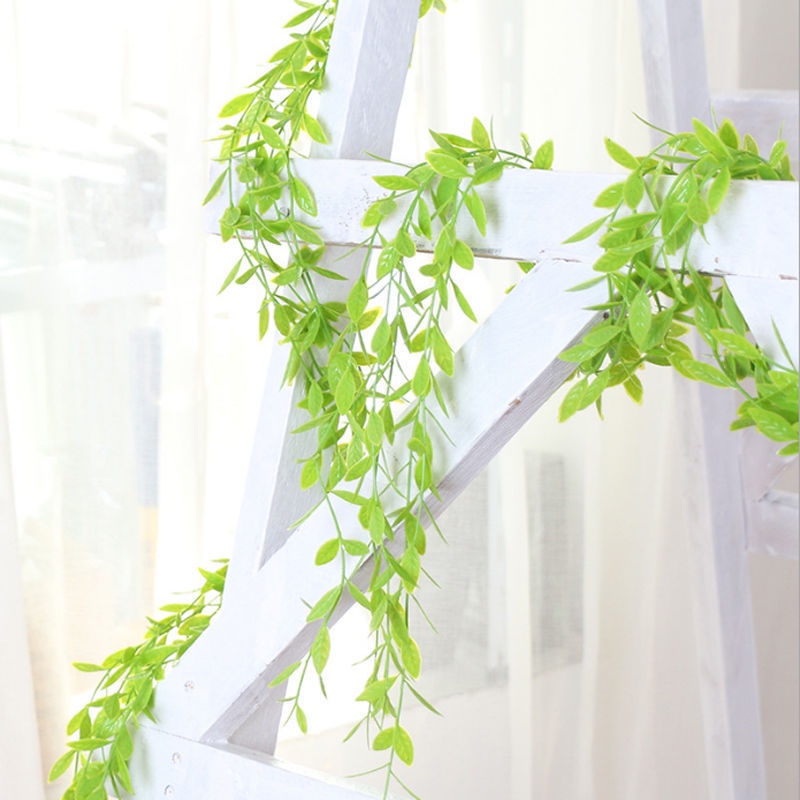 [ Artificial green plant flower rattan vine Decoration for Home Christmas  Party Wedding Birthday ]