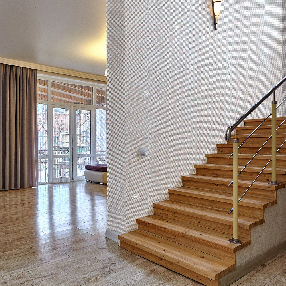 Cuộn 1464 Miếng Dán Trang Trí Hình Viên Gạch