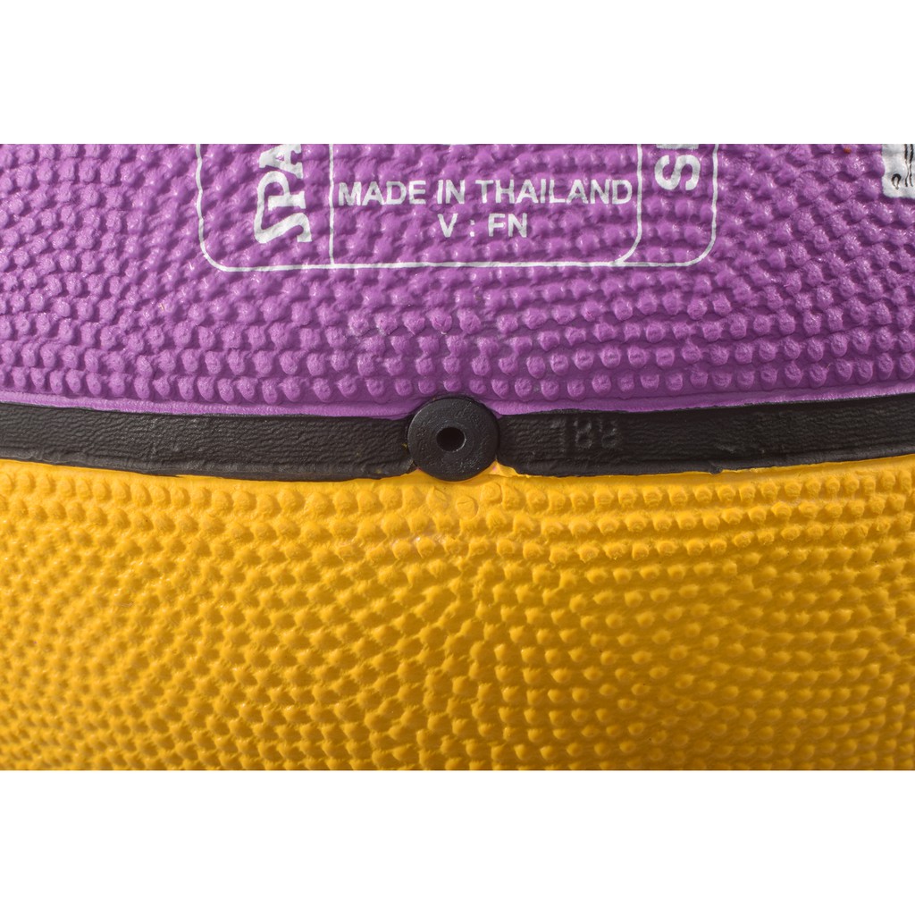 Bóng rổ Spalding NBA Team - Lakers Outdoor size7 (New) + Tặng bộ kim bơm bóng và lưới đựng bóng