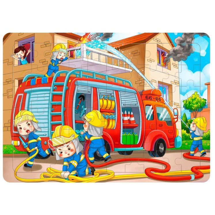 [CÓ KHUNG] Đồ chơi tranh ghép hình 60 miếng gỗ puzzle trí tuệ cho bé