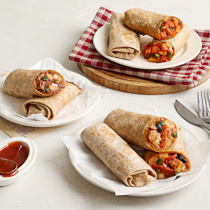 Bánh Burrito Nguyên Cám 3 Loại 110g/ túi