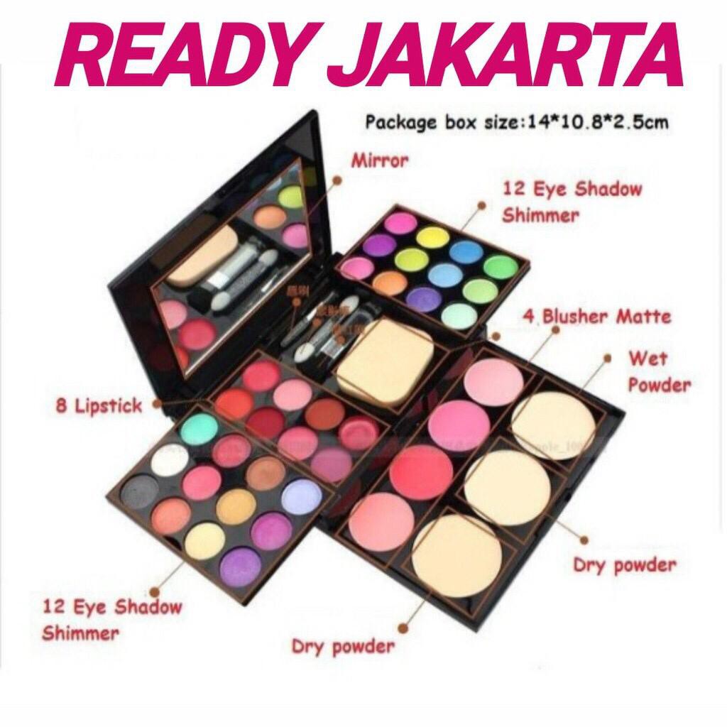 (Hàng Mới Về) Bảng Phấn Mắt 24 Màu Sắc Trang Điểm Tiện Dụng Chất Lượng Cao