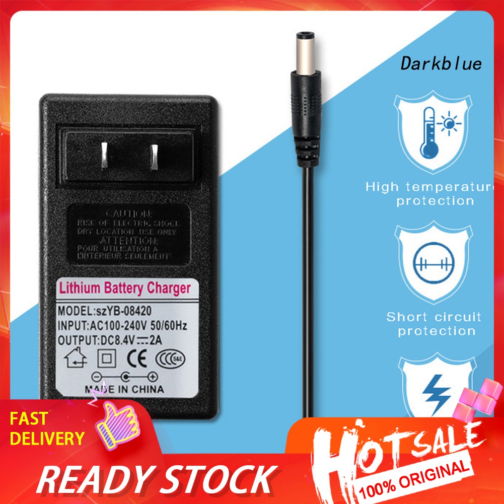 POWER Bộ Sạc Pin Lithium 21v / 2a 8.4v / 2a 12.6v / 2a 16.8v / 2a
