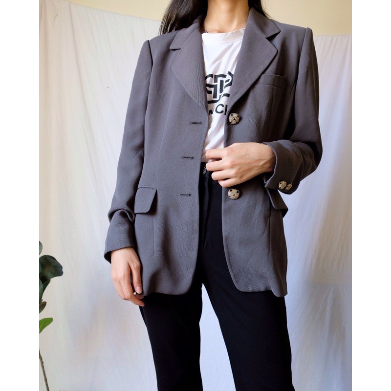 Balzer xám có độn vai-BLA014