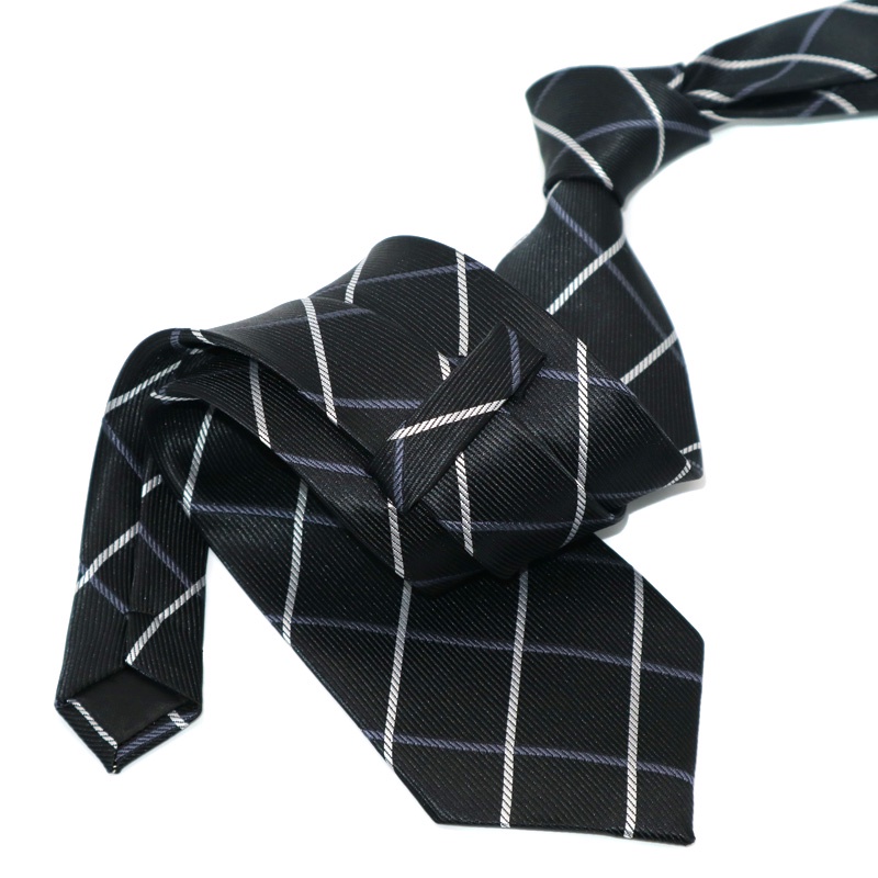 Cà Vạt 8CM Họa Tiết Sọc Sang Trọng Cho Nam