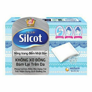 Bông tẩy trang silcot 82 miếng