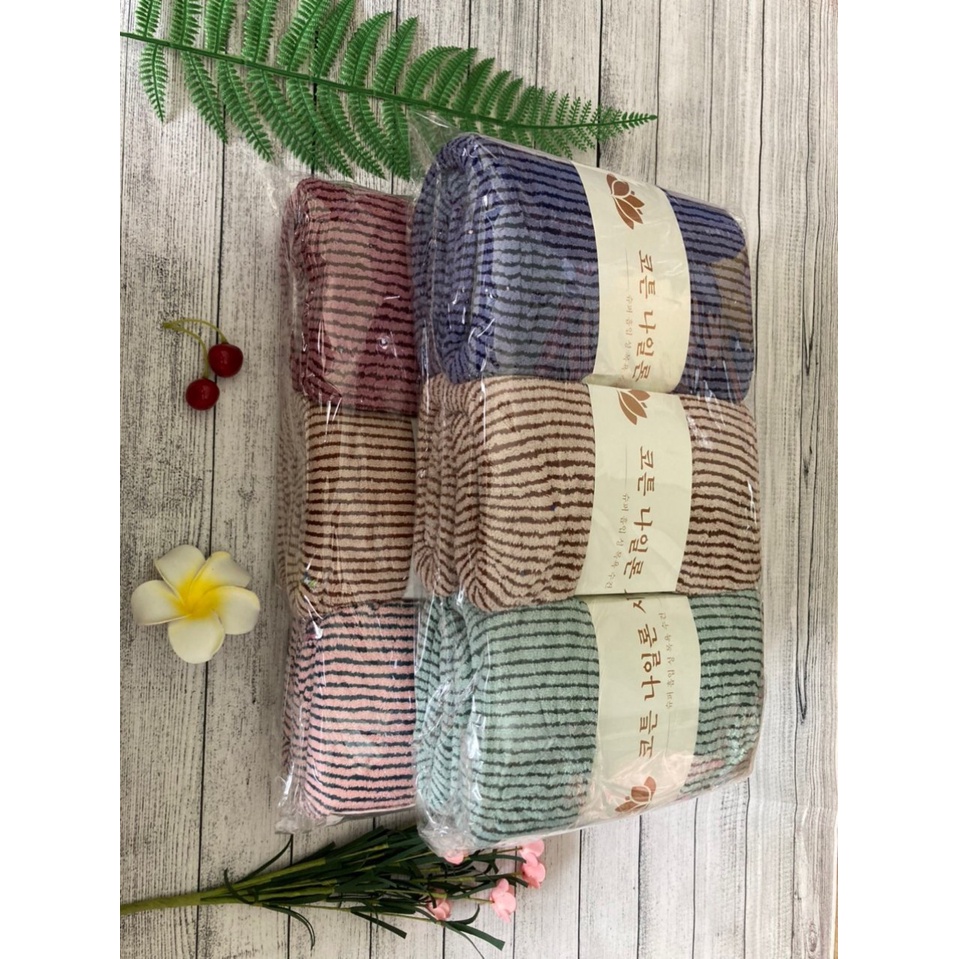 KHĂN TẮM KHỔ TO 70X140CM, KHĂN CUỘN XUẤT HÀN QUỐC