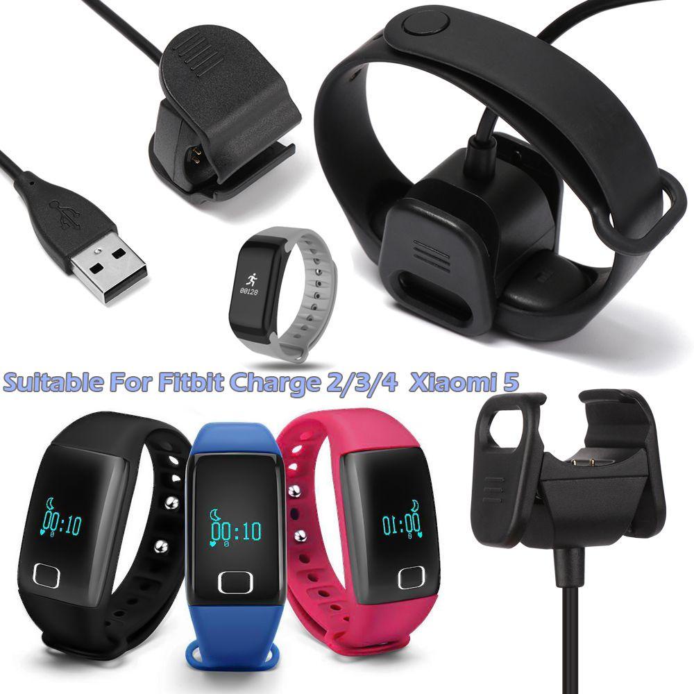 Dây Cáp Sạc USB Thay Thế Cho Đồng Hồ Thông Minh Fitbit Charge 2 / 3 / 4